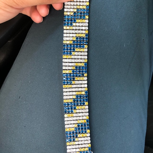 Multicolored Crystal 925 bracelet - Picture 6 of 6